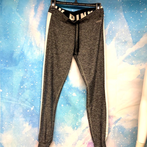 PINK Victoria's Secret Pants - NWOT “PINK” SO COOL,LEGGINGS WITH ONE FOLD DOWN TOP PLUS WIDE COMFORT WAISTBAND